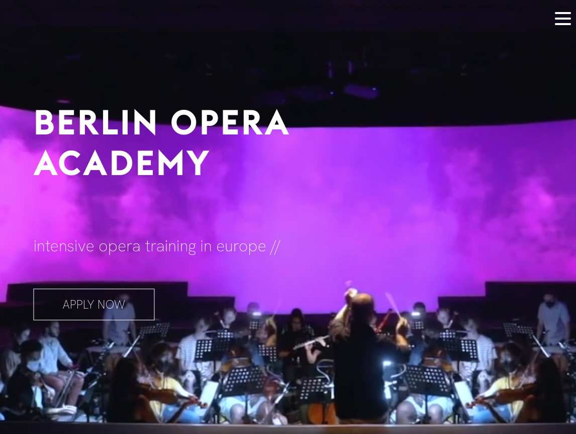 Opera website screen capture